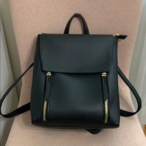 Black Convertible Backpack / Purse